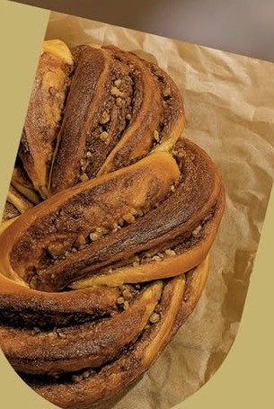 Viennoiserie torsadée, une des créations Crush Coffee