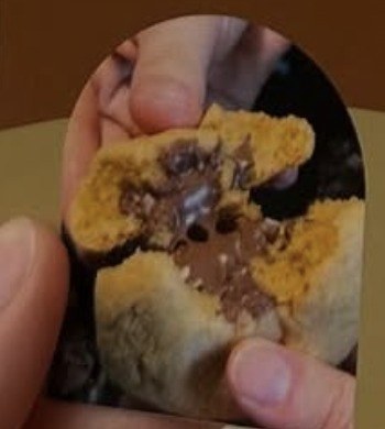 Cookie garni, une des créations Crush Coffee